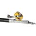 Lixada Mini Telescopic Fishing Rod Combo Set - Portable Pocket Pen Fishing Pole with Reel - Black - International Shipping Available - Buy Online on GoSupps.com