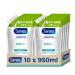 Sanex Sanex - Sanex Neutral Moisturizing Shower Gel Refill Pack of 10 x 900 ml | With essential ingredients | 0% sulfates* 0% soap and 0% colorants | Bath gel for all skin types | Long-lasting hydration