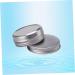 VINTORKY Box Tea Containers Candy Containers for Kitchen Tea Canister Containers with Lids Balm Cosmetic Jars Trip Lotion Aluminium Jar Purses Cream Jars with Lids Travel Metal Candle Size 2 Silver - Buy Online on GoSupps.com