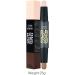 Double-Headed Highlighting Stick 2-in-1 Contouring Stick Nose Shadow Contour Stick Sweatproof Contour Stick Makeup for Cheeks and Lips Long-Lasting Contouring - Buy Online on GoSupps.com
