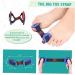 Ducalmoral 9pcs Hallux Valgus Corrector & Toe Separator Kit for Foot Pain Relief - Bunion Splint, Hammer Toe Straightener, Foot Relief Sleeve Set - Buy Online on GoSupps.com