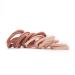 Kitsch Recycled Nylon Standard Hair Ties - No Damage Hair Elastics - Blush Ponytail Holders for Thick & Thin Hair - 20 Pack - Holiday Gift - Hair Accessories for Girls - Buy Online on GoSupps.com