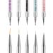 LuLiyLdJ 5-Piece Nail Brush Set with Double-Ended Dotting Tool | Nail Pen for Painting | Nail Art Brush Kit - Buy Online on GoSupps.com