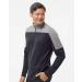 adidas Men's Lightweight Quarter-Zip Pullover - 3XL Collegiate Navy/Grey Melange - Buy Online on GoSupps.com