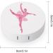 Ballet Dancing Contact Lens Case - Portable Round Storage Box with Mirror for Travel & Daily Use - Buy Online on GoSupps.com
