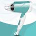 Travel Hair Dryer Small Folding Hair Dryer with Styling Nozzle 3 Speeds and Cold Air Suitable for Home and Travel Abroad (Green) - Buy Online on GoSupps.com