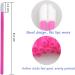 100 Pcs Lip Brushes Disposable Lipstick Make Up Brush Gloss Wands Applicator Tool Makeup Beauty Tool Kits (Rose) - Buy Online on GoSupps.com