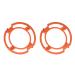 Akozon 3-Piece Orange Blade Retaining Rings Set - Compatible with 7000 & 9000 Series RQ12 - Fast International Shipping - Buy Online on GoSupps.com