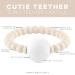 Ryan and Rose Cutie Teether Rattle - Ivory | Baby Teething Toy - Buy Online on GoSupps.com