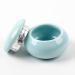 ANGNYA Dappen Dish for Acrylic Nails Ceramic Monomer Dish with Lid for Acrylic Liquid Powder Holder Mini Size Nail Cup Multifunctional 17ML Dappen Dish for Nail Techs Beginners