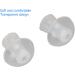 Universal Hearing Aid Earplugs - 10 Soft Replacement Domes in Small Medium Large Sizes for Enhanced Comfort & Amplification - Buy Online on GoSupps.com