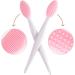 10Pcs Exfoliating Nose Brush Silicone Lip Brush Double-sided Soft Lip Brush Lip Scrub Brush Lip Scrubber Blackhead Brush for Lip Skin Smoothing Cleaning Perfect Makeup Tool Kits - Buy Online on GoSupps.com