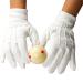 Billiard Gloves Competition Referee Gloves White 2PCS Pool Snooker Comfortable Professional Accessories