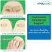 ViveSole Double Hammer Toe Splint Pair - Toe Corrector for Women - Budin Toe Straightener - Bunion Separators - Big Toe Brace Wraps for Men (1 Pair) - Buy Online on GoSupps.com