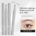 Double Tip Lower Eyelash Pencil Waterproof Super Slim Double-tip Eyelash Pencil Waterproof Liquid Eyeliner (2pcs Black) - Buy Online on GoSupps.com