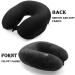 Hooshing Neck Pillow Massager - Vibrant Black Pain Relief Therapy & Shoulder Support for Car Home and Office - Buy Online on GoSupps.com