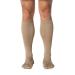 SIGVARIS Men’s Style Microfiber 820 Closed Toe Calf-High Socks 30-40mmHg - Black - Large Long Black Large