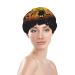 Halloween Pumpkin Witch Printed Shower Cap for Women - Waterproof & Fits All Head Sizes | Bath Cap for All Hair Textures - Buy Online on GoSupps.com