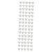 COHEALI 150 Pcs Diy Accessories Head Band Headband Diy Material Headdress Making Materials Supplies Flash Whitex3pcs 1.6X1.5X0.5CMx3pcs