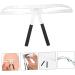 Didiseaon Bubble Leveler Eyebrow Marker Stainless Tattoos Eyebrow Ruler Position Ruler Triangle Eyebrow Marks - Buy Online on GoSupps.com