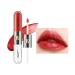 Zalati Lip Gloss 6ml Lip Glow Oil with 2in1 Dual Colors Tips Longlasting nourishment for lip care