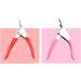 PSGS 1pcs Nail Cutter Type U Stainless Steel Nail Clipper for Acrylic Nails Pedicure Tools Professional (Color : Pink) - Buy Online on GoSupps.com