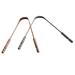 HealthGoodsIn Set of Copper & Stainless Steel Tongue Cleaner for Fresh Breath | Tongue Scraper Set for a Clean Mouth | Metal Grip Tongue Sweepers - Buy Online on GoSupps.com