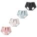 DINGHONGLI 4 Pcs Cotton Underwear Menstruation Underpants Maternity Thongs Kindly Yours Underwear Women Womens/478 Large Assorted Color