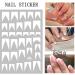 French 3D Nail Stickers - Self-Adhesive Decals for DIY Nail Art - Cute Designs for Women, Girls, and Kids - Luxury Nail Decorations - 5 Sheets - Buy Online on GoSupps.com