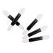 FOMIYES EyeShadow Sponge Applicator 50pcs Makeup Sponge Eyeshadow Eye Shadow Applicator Makeup Brush Double Sided Lipstick M White