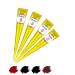 FADEDA 4 c nes de henn - 4 x 25 g de p te naturelle - 2 x noir 1 x marron 1 x marron - 100 % v g tal - Pr t l'emploi et sans PPD - V g talien - Bio - Halal - Mehandi