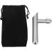 Hztyyier T-Bar Massager - Ergonomic Stainless Steel Massage Device for Deep Tissue Relief | Durable & Portable with Black Storage Bag - Buy Online on GoSupps.com