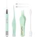Earwax Cleaner Kit | Rechargeable Ear Wax Spoon Picker with Light | Visible Earwax Digger for Ear Wax Removal Suitable for Kids Home Spa Salon Guanglu Matcha Green - Buy Online on GoSupps.com