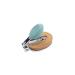 Rhoost Deluxe Baby Nail Clipper - Ergonomic Bamboo & Silicone Design for Infants & Toddlers - Teal - Buy Online on GoSupps.com