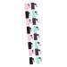 Beaupretty Beaupretty 16 Pcs Lip Gloss Cases Lipstick Lanyards for Women Lip Keychains Lipstick Sleeves