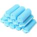 SUMAJU 12pcs Soft Sponge Hair Rollers Foam Styling Curlers - DIY Curling Tool Blue - Buy Online on GoSupps.com