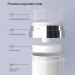 Qeuly 1 oz Cream Jar Vacuum Bottle - Leak Proof Travel Container for Lotions and Creams - Airless Pump - Refillable Acrylic Cosmetic Jar - Buy Online on GoSupps.com