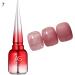 YOXIER Nail Jelly Polish Bright Translucent Jelly Polish Varnish UV Gel 15ml Delicate 7 - Buy Online on GoSupps.com