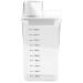 Zoegneer Laundry Detergent Dispenser Washing Powder Storage Box Household Bathroom Detergent Storage Tank Transparent Acrylic Box(2300ML)