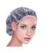 Sowaka 15 Pcs Shower Caps Disposable Clear Waterproof Plastic Elastic Thick Hair Bathing Caps for Women Kids Girls Travel Spa Hotel Hair Solon Home Use Cleaning