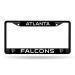 Rico Atlanta Falcons Chrome License Plate Frame Team Color