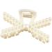 New 2025 Luxury Trendy Big Pearls Acrylic Hair Claw Clips Round Pearl Makeup Hair Styling Barrettes For Women Hair Accessories Jewelry Fashion Accessories Creative Gift - Buy Online on GoSupps.com