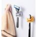 Wubayi No-Drill Razor Holder & Toothbrush Holder Set - Self-Adhesive Razor Plane Shower Glue Brick Towel Clamp (4PCs) - Perfect for Bathroom Organization - Buy Online on GoSupps.com