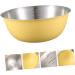 ABOOFAN Egg with Scale Stainless Mixing Bowls Containers with Lids Serving Dishes for Entertaining Steel Dip Bowls Kitchen Storage Bowl Fruit Storage Basin Stainless Steel 19X19CM As Shown - Buy Online on GoSupps.com