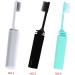 3 Set of Foldable Bamboo Charcoal Toothbrushes for Travel Camping & Outdoors - Eco-Friendly Style 03 - Buy Online on GoSupps.com