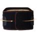 Lordosis support warm breathable waist protection for men and women self-warming steel belt hip belt solid belt waist/abdominal support (black s) black s
