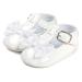 LACOFIA Baby Girls Anti-Slip First Walking Shoes Infant Bowknot Mary Jane Princess Party Shoes Prewalkers 3-6 Months D White