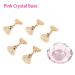 Magnetic Nail Holder Stand - 3 Colors Oval Crystal & Alloy Bracket for Nail Art & Crafts | Manicure Essentials - Buy Online on GoSupps.com