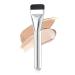 Shop Silver Liquid Foundation Makeup Brush - Professional Flat Brush for Shadow & Concealer | Lightweight Beauty Tool - Buy Online on GoSupps.com