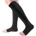 2 Pair Compression Socks - Plantar Fasciitis & Arch Support Foot Socks for Men Women (L/XL Black) - Buy Online on GoSupps.com